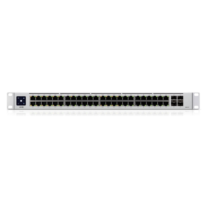 Ubiquiti UniFi USW-48-POE Netzwerk-Switch Power over Ethernet (PoE) Edelstahl