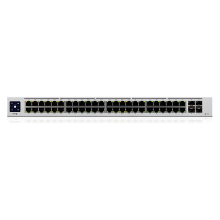Ubiquiti UniFi USW-48-POE Netzwerk-Switch Power over Ethernet (PoE) Edelstahl