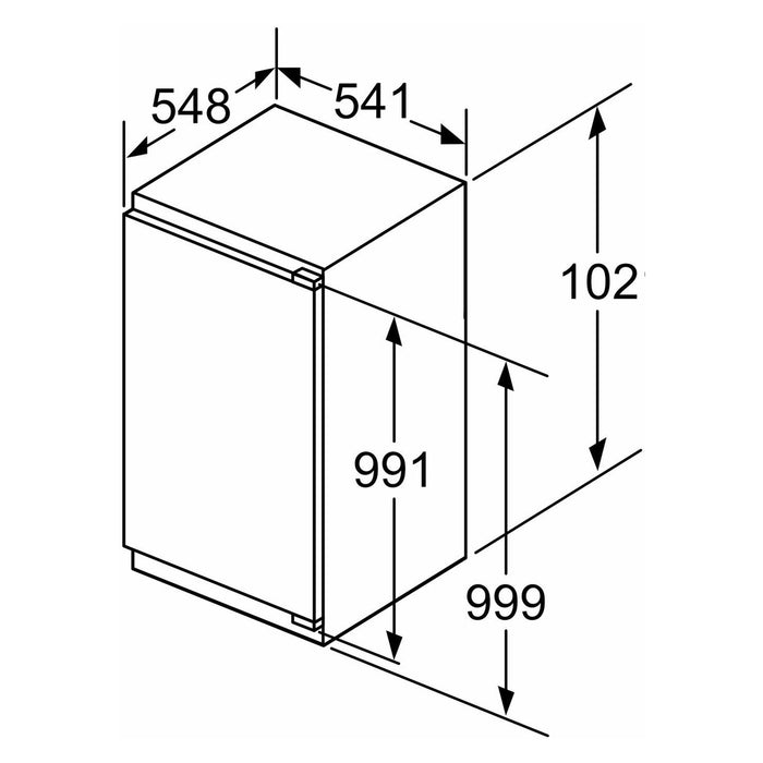 Bosch MDA EB-Kühlgerät Serie4 KIL32VFE0