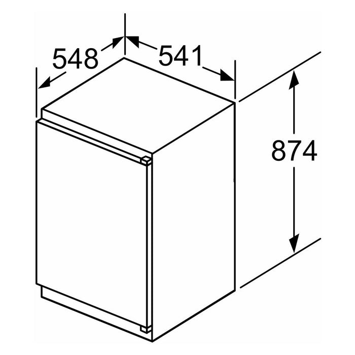 Bosch MDA EB-Kühlgerät Serie2 KIR21NSE0