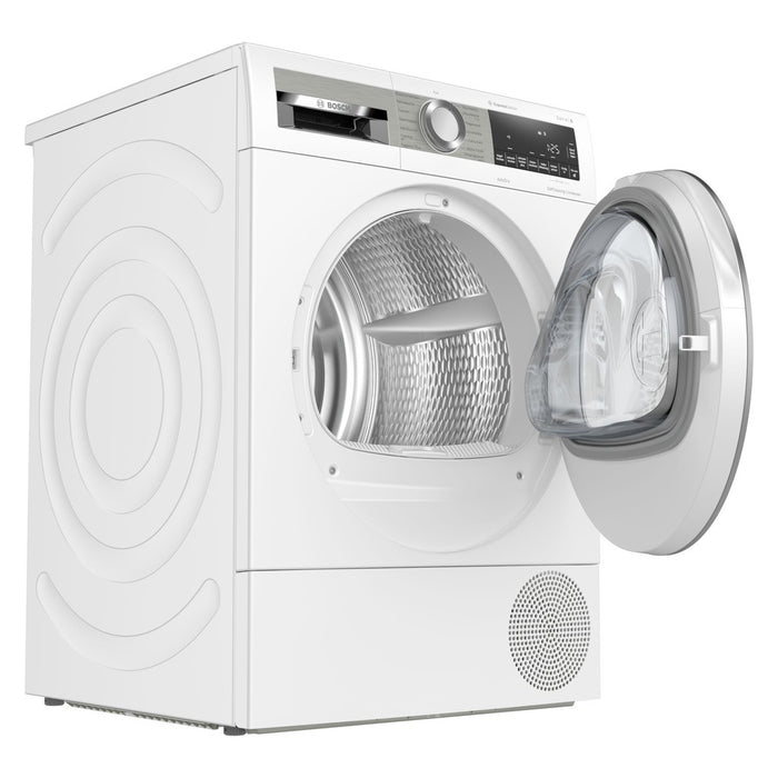 Bosch Serie 6 WQG235DH0 Wärmepumpentrockner Frontlader freistehend mit 8 kg in weiß A+++