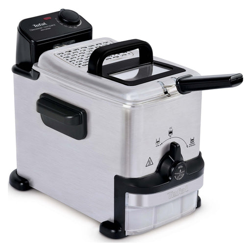 Produktbild Kaltzonenfritteuse - Tefal TEF Fritteuse Oleoclean Compact FR7016 Edelstahl