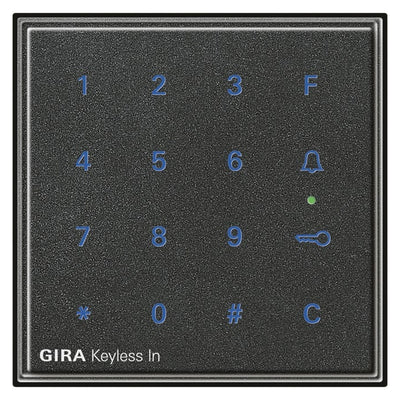 260567 Codetastatur anthrazot Keyless In