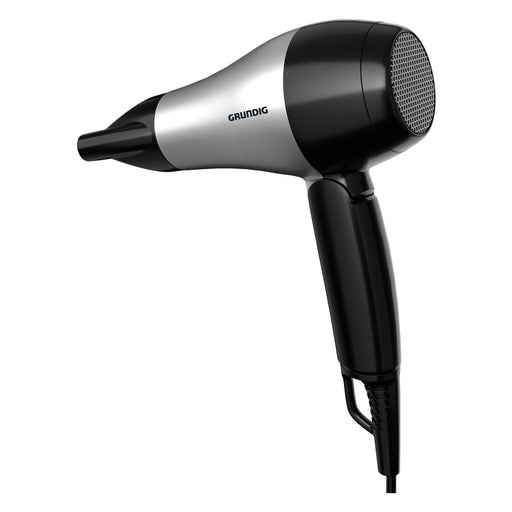 Produktbild Reisehaartrockner - Grundig HD 2200 Haartrockner mit Klappgriff 1200W Silber, Schwarz