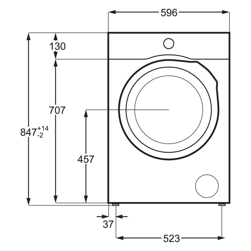 Produktbild Waschmaschine - Electrolux AEG MDA Waschautomat CARAT L6FBF51488