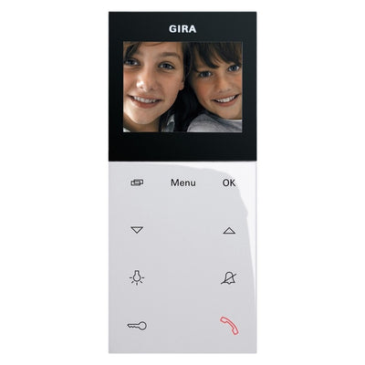 Wohnungsstation Video AP Plus reinweiß 123903