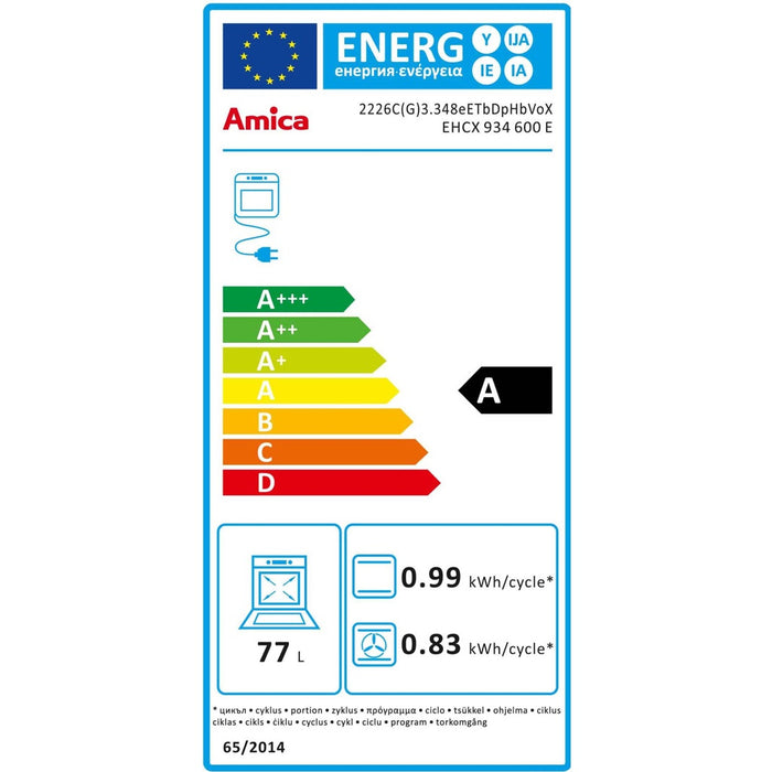 Amica EB-Herdset X-Type,XXL EHCX 934 600 E