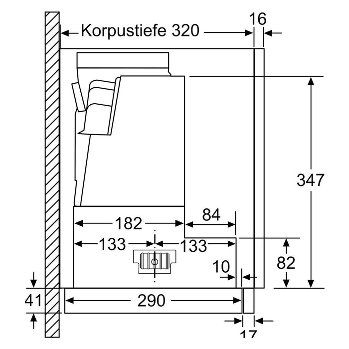 Constructa-Neff Flachschirmhaube 3 Stufen + 1 Intens D46ED52X1