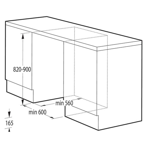 Produktbild Standgeschirrspüler - Gorenje EB-Geschirrspüler 16MG,9,6L,44dB GV663C60