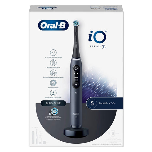 Produktbild Elektrische Zahnbürste - Oral-B Zahnbürste Magnet-Technologie iO Series 7N schwarz Onyx