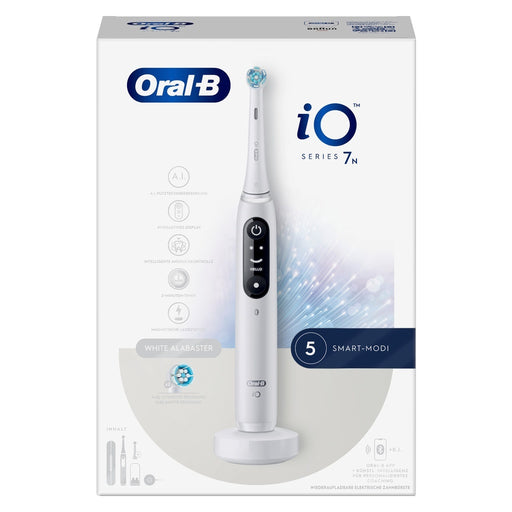 Produktbild Elektrische Zahnbürste - Oral-B Zahnbürste Magnet-Technologie iO Series 7N Alabast