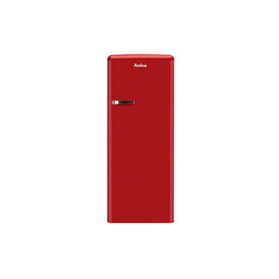 KSR 364 150 R Kühlschrank mit Gefrierfach 218 L im Retrodesign Rot