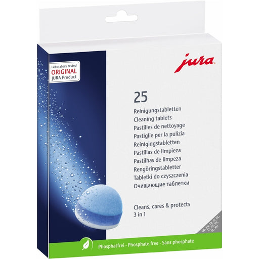 Produktbild Reinigungstabletten - JURA Reinigungstabletten 3-Phasen 25045 (VE25)
