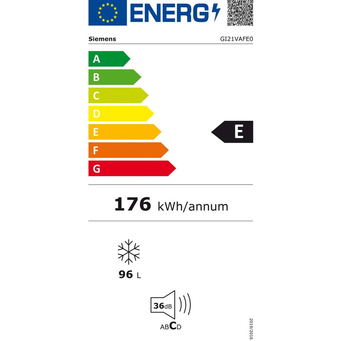 Siemens EB-Gefriergerät IQ500 GI21VAFE0