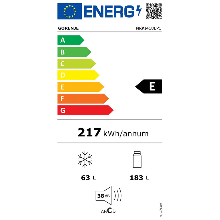 Gorenje EB-Kühl/Gefrierkombi NoFrost NRKI418EP1