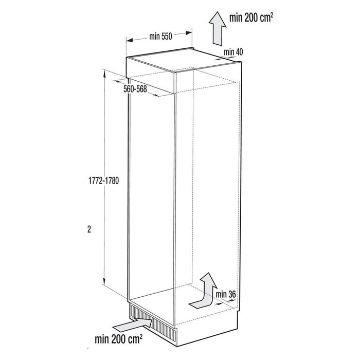 Gorenje EB-Kühl/Gefrierkombi NoFrost NRKI418EP1