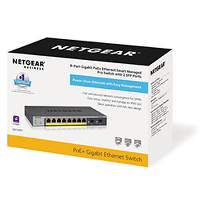 NETGEAR GS110TP Managed L2/L3/L4 Gigabit Ethernet (10/100/1000) Power over Ethernet (PoE) Grau