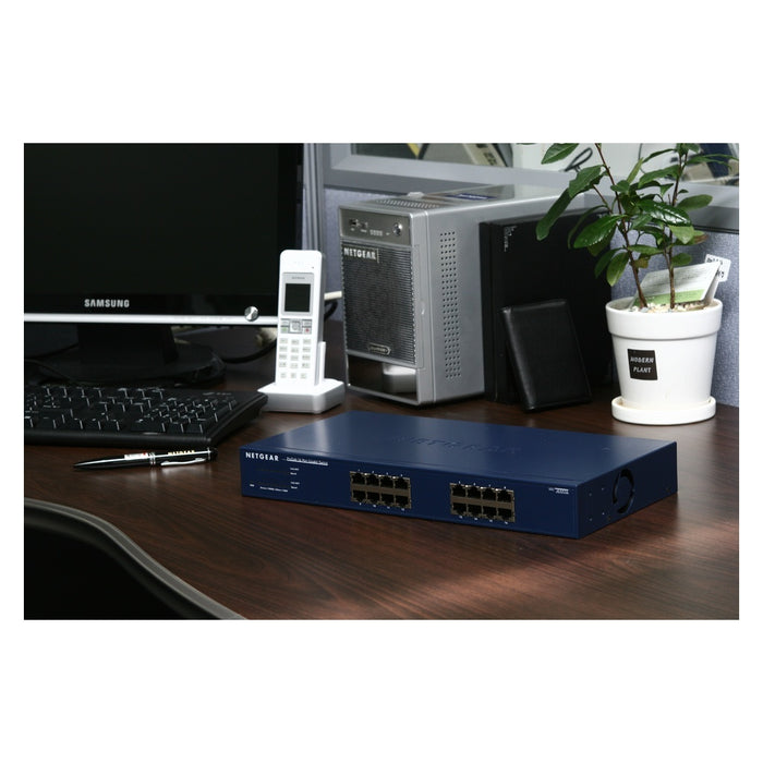 NETGEAR JGS516 Unmanaged Blau