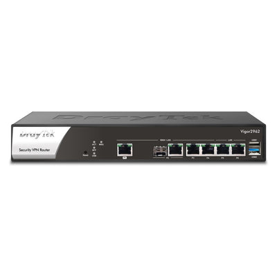 Draytek Vigor 2962 Kabelrouter 2.5 Gigabit Ethernet Schwarz, Weiß