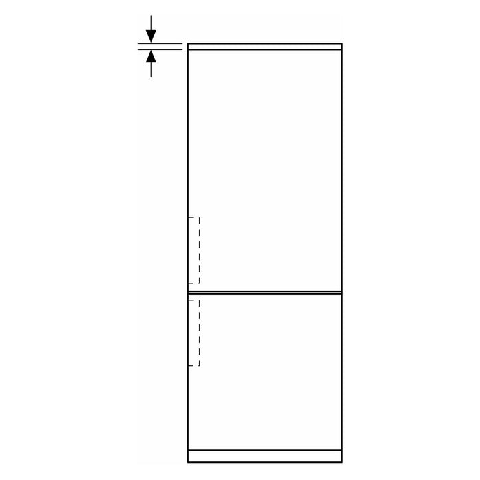 Bosch MDA Kühl/Gefrierkombi Serie4 KGN39OXBT