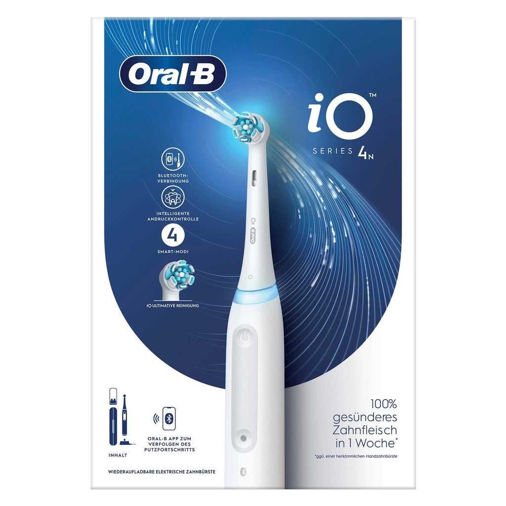 Produktbild Elektrische Zahnbürste - Oral-B Zahnbürste+Etui Magnet-Technologie iO 4 +Reiseetui