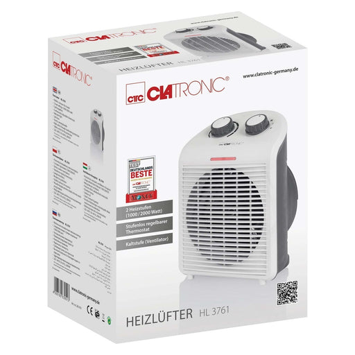Produktbild Heizlüfter - CTC Clatronic Heizlüfter 1000/2000W CTC HL 3761
