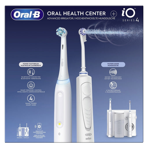 Produktbild Elektrische Zahnbürste - Oral-B Center Zahnb+Munddusche Center OxyJet + iO4