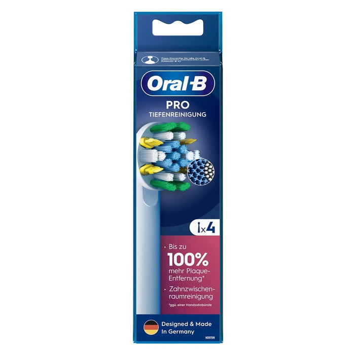 Oral-B Aufsteckbürste Mundpflege-Zubehör EB Pro Tiefenr 4er