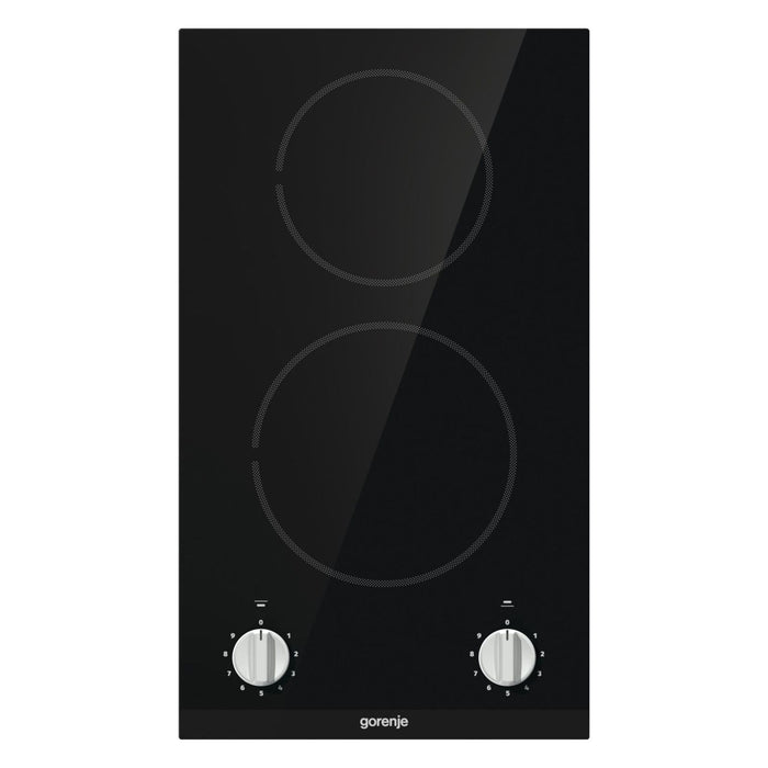 Gorenje EC321BCSC Glaskeramik-Kochfeld Integriert 30 cm 2 Zone(n) Schwarz