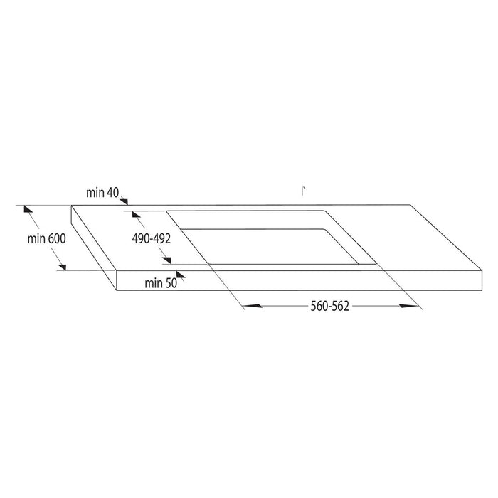 Gorenje EB-Herd-Set Induktion Black Set5 Induktion BCIX6737E05BG+GI6400