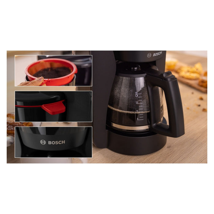 Bosch MyMoment TKA2M113 Filterkaffeemaschine 1,25 l 1200 W Schwarz