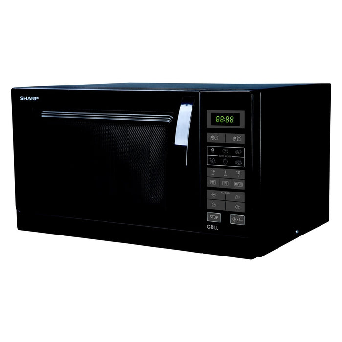 Sharp Mikrowelle 2in1 25L 900/1000W R742BKW Schwarz