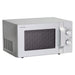 Sharp Solo-Mikrowelle 20L 800W R204S Silber Metallic