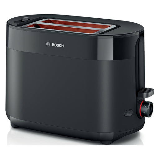 Produktbild Toaster - Bosch TAT2M123 Toaster 6 2 Scheibe(n) 950 W Schwarz