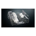 Siemens iQ300 SN53HS12TE Geschirrspüler teilintegriert 60cm 13 Maßgedecke D