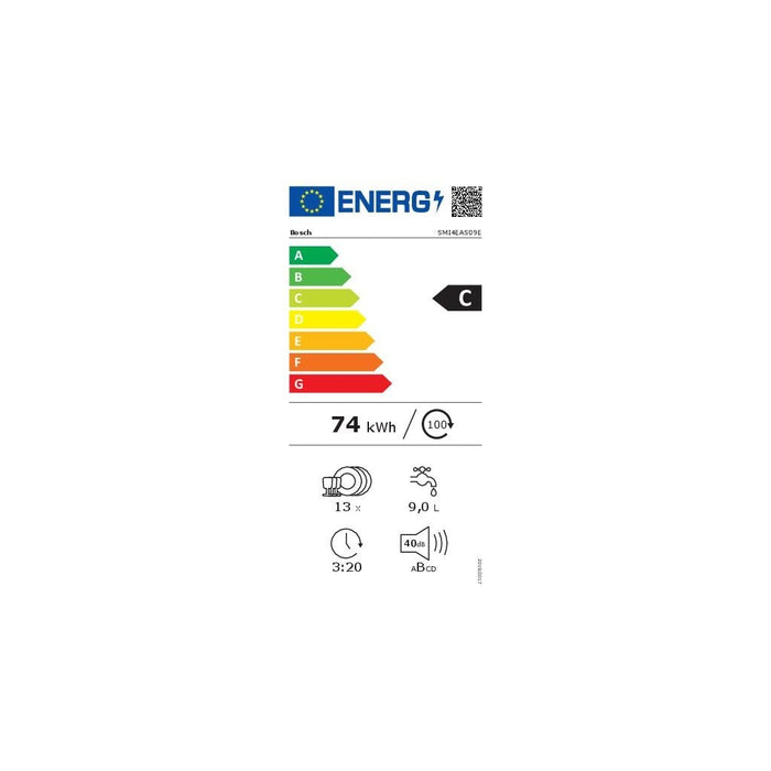 Bosch MDA EB-Geschirrspüler Express Serie4,HomeConnect SMI4EAS09E