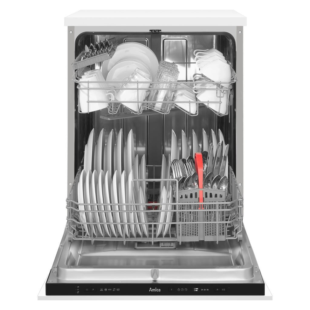 Produktbild teilintegrierbarer Geschirrspüler - Amica EGSPV 597 916 Geschirrspüler vollintegrierbar 60cm 13 Maßgedecke D