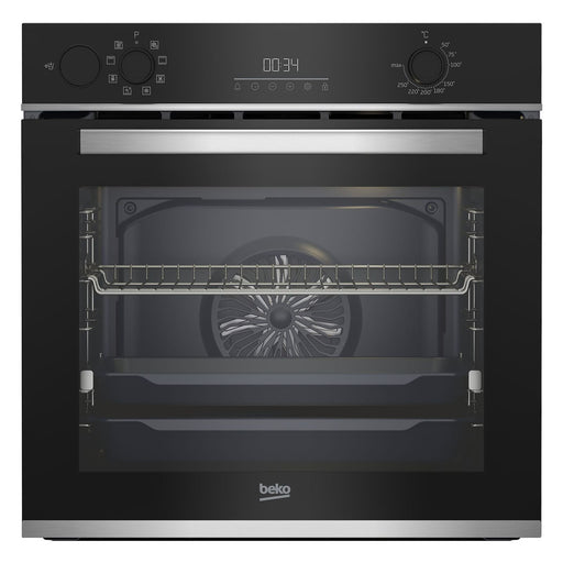 Produktbild Dampfbackofen - Beko BBIS13300X Einbau-Backofen 72L 2600W 60cm Edelstahl, Schwarz