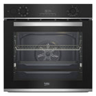 Beko BBIS13300X Einbau-Backofen 72L 2600W 60cm Edelstahl, Schwarz