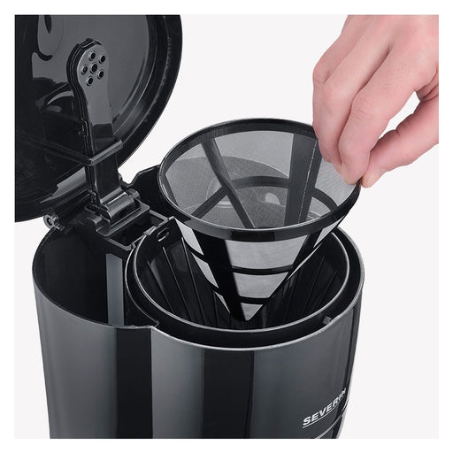Produktbild Filterkaffeemaschine - Severin Kaffeeautomat max.10Tassen KA 4320 Schwarz