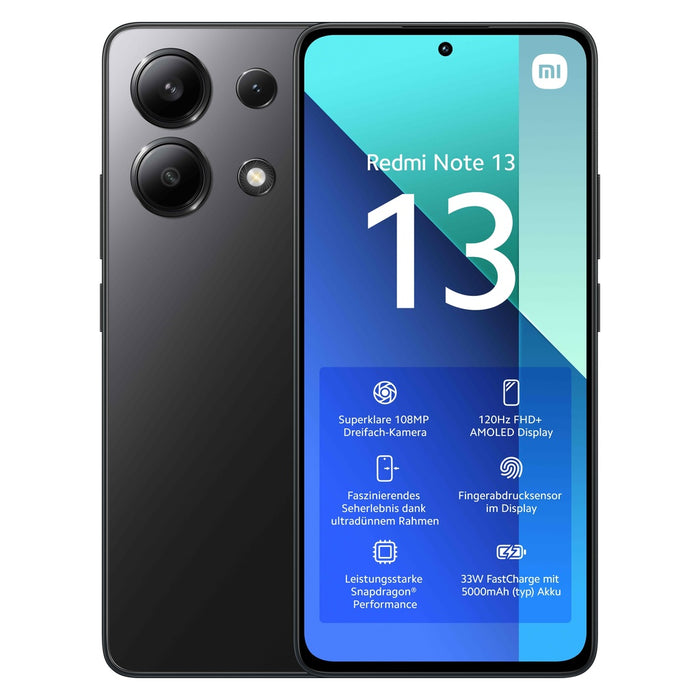 Xiaomi Redmi Note 13 4G 128GB Midnight Black