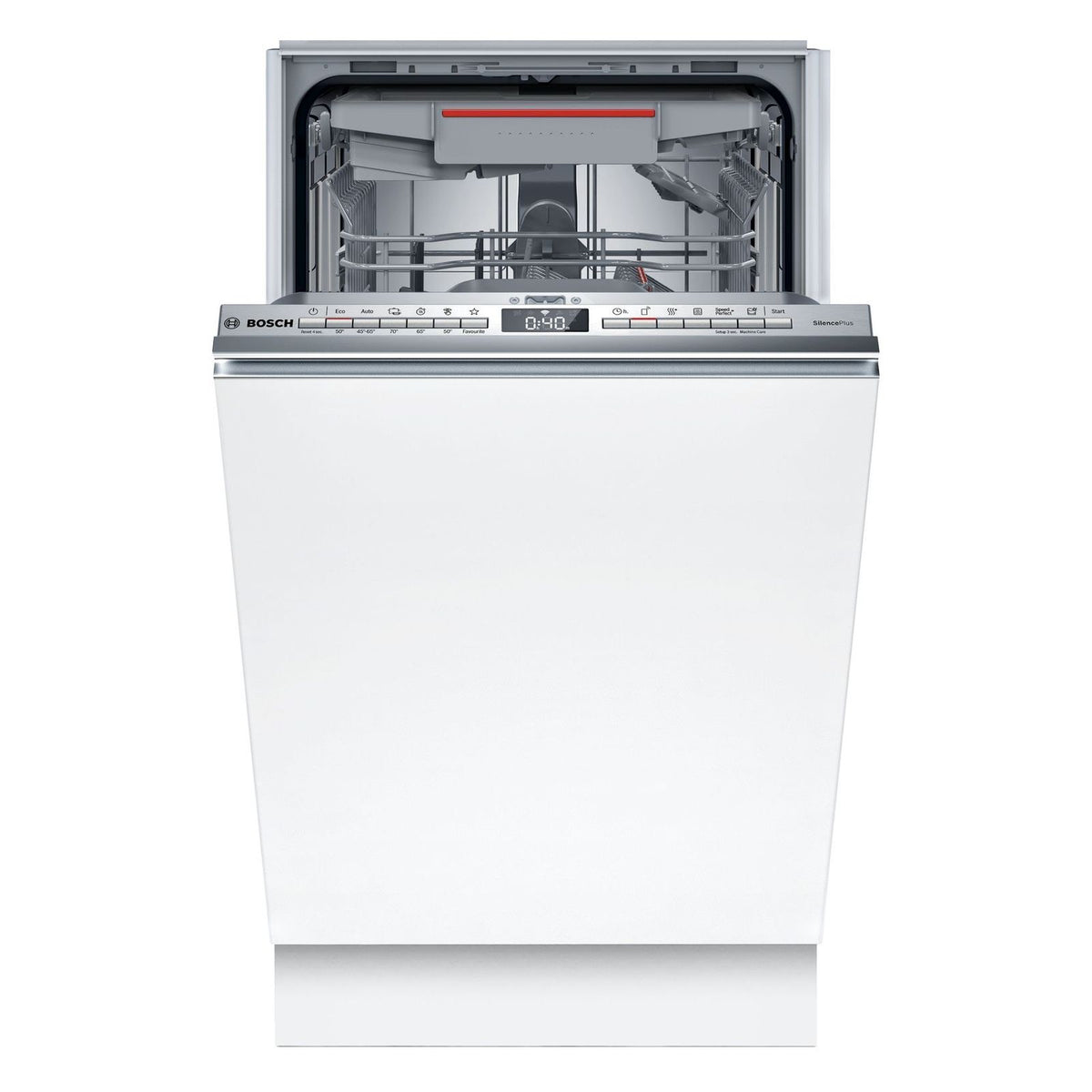 Produktbild vollintegrierbarer Geschirrspüler - Bosch Serie 4 SPV4HMX49E Geschirrspüler vollintegrierbar 45cm 10 Maßgedecke E