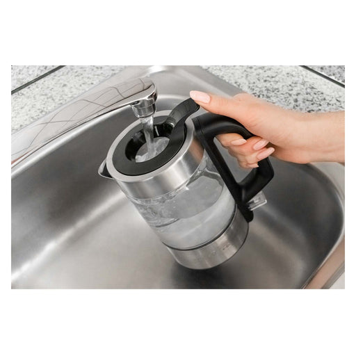 Produktbild Wasserkocher - PROFI COOK Glas-Wasserkocher 0,5L PC-WKS 1228 G inox