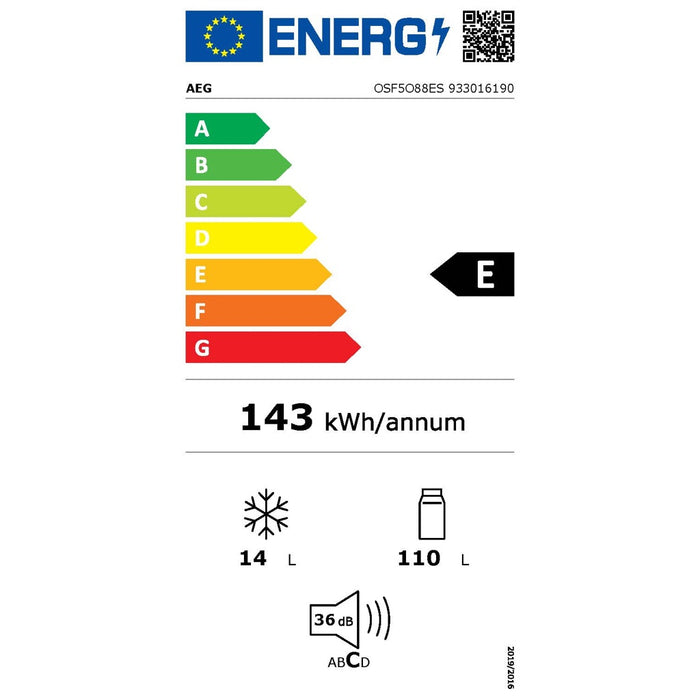 Electrolux AEG MDA EB-Kühlgerät Schlepptür OSF5O88ES