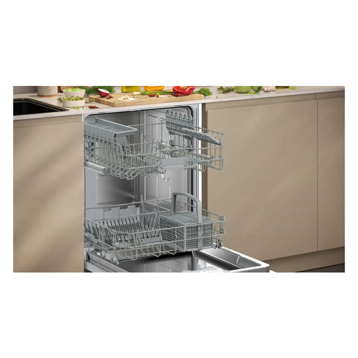 Produktbild teilintegrierbarer Geschirrspüler - Neff S145HTS01E Geschirrspüler teilintegriert 60cm 13 Maßgedecke D