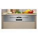 Neff S145HTS01E Geschirrspüler teilintegriert 60cm 13 Maßgedecke D