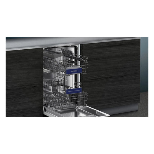 Produktbild vollintegrierbarer Geschirrspüler - Siemens iQ300 SR63HX74KE Geschirrspüler vollintegrierbar 45cm 10 Maßgedecke E