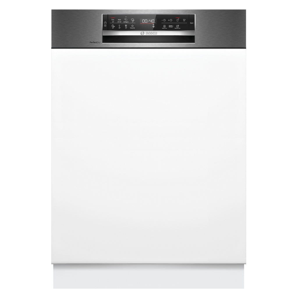 Produktbild teilintegrierbarer Geschirrspüler - Bosch Serie 6 SMI6ZCS16E Geschirrspüler teilintegriert 60cm 14 Maßgedecke B