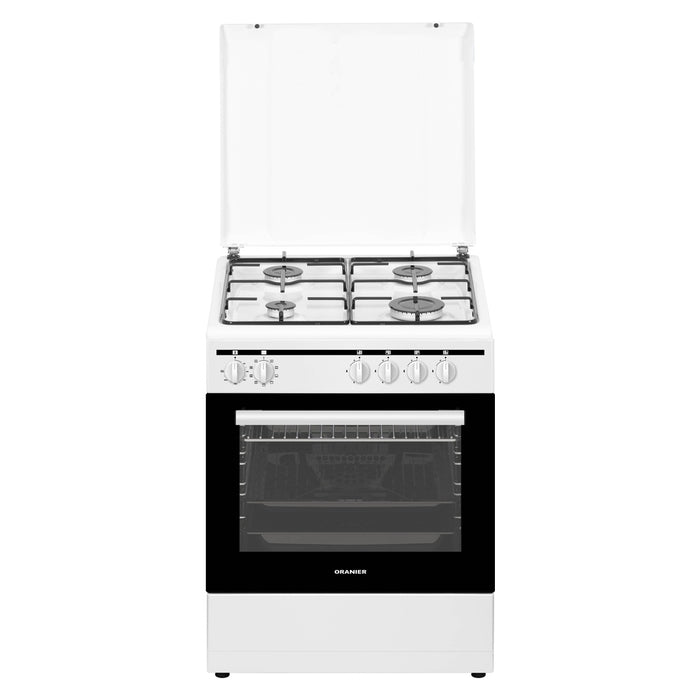 Oranier Gas-/Elektro-Herd 60cm,4 Gas-Brenner STK 657