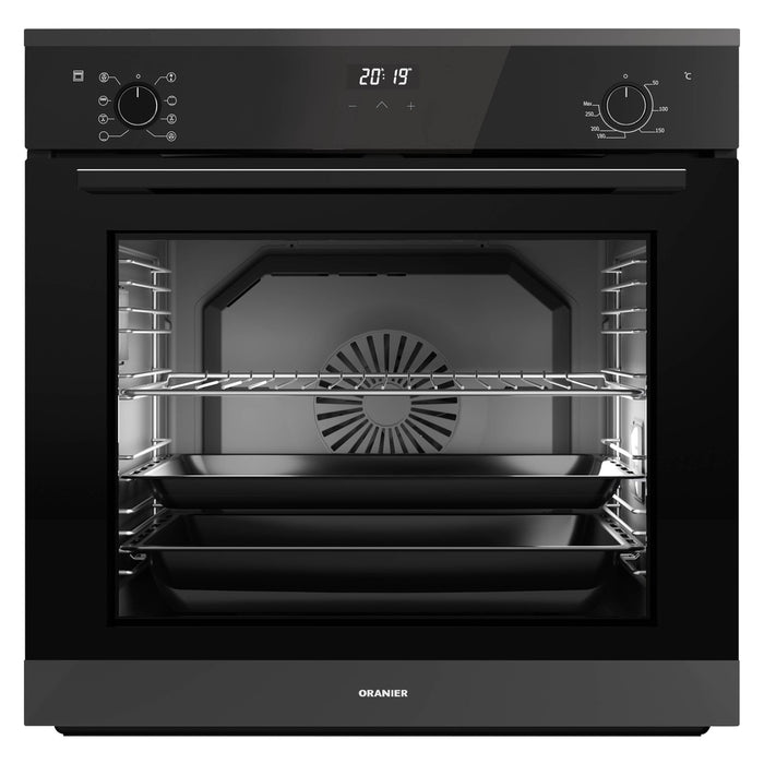 Oranier EBS420 Einbau-Backofen XXL-Backraum 80 L in schwarz A